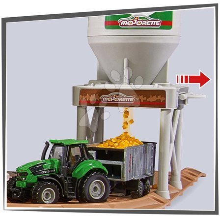 Garáže  - Stavebnice velká farma Creatix Big Farm Majorette - 3