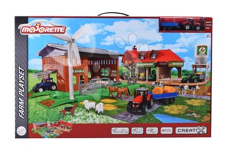 Garáže  - Stavebnice velká farma Creatix Big Farm Majorette - 20