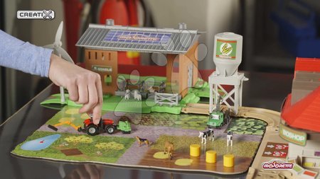 Garáže  - Stavebnice velká farma Creatix Big Farm Majorette - 17