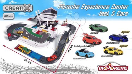 Garage playsets - Garage testing center Porsche Experience Center Majorette - 3