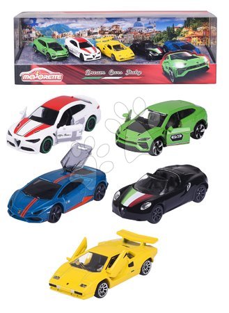 Spielzeugautos - Spielzeugautos Dream Cars Italy Giftpack Majorette - 10