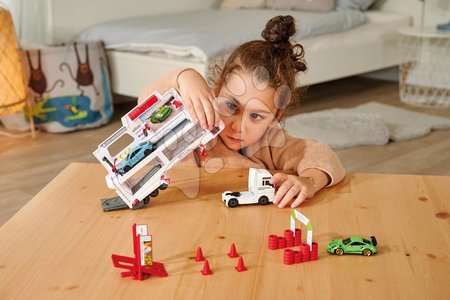 Toy trucks - Truck testing center MAN TGX Truck Porsche Experience Majorette - 2