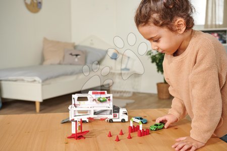 Toy trucks - Truck testing center MAN TGX Truck Porsche Experience Majorette - 3