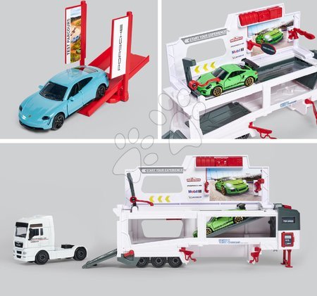 Toy trucks - Truck testing center MAN TGX Truck Porsche Experience Majorette - 8