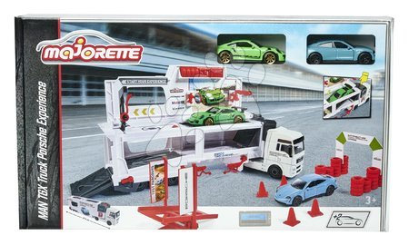 Toy trucks - Truck testing center MAN TGX Truck Porsche Experience Majorette - 13