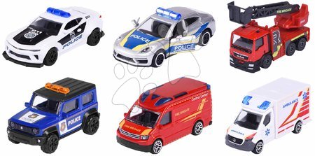 Voitures pour enfants et simulateurs - Les voitures de secours S.O.S. Majorette