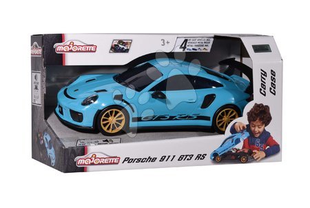 Cochecitos - Autómovil Porsche con caja para autómovil 911 GT3 RS Carry Case Majorette - 10