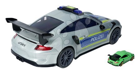 Autíčka - Autíčko policajné s boxom na autíčka Porsche 911 GT3 RS Polizei Carry Case Majorette - 5