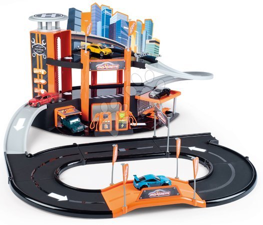 Majorette - Garáž 3 poschodová s výťahom Garage Motor City Plus Majorette