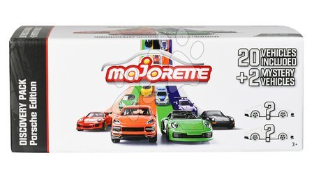 Sety autíčka - Autíčka Porsche Edition Discovery Pack Majorette - 35