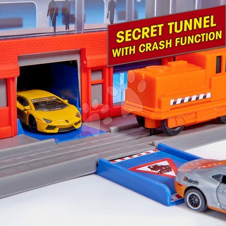 Garázsok - Építőjáték 7 szintes garázs 2 motoros lifttel Super City Garage Majorette - 22