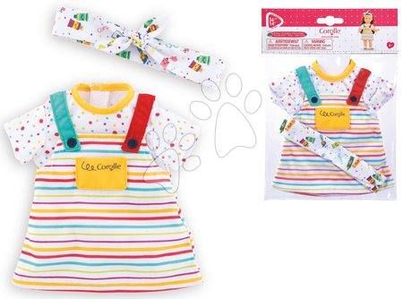 Vestiti per bambole - Vestiti Dress & Headband Little Artist Ma Corolle - 4