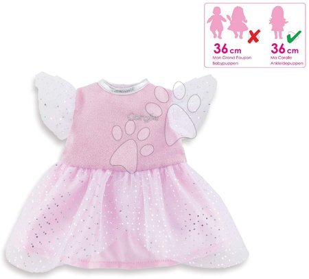 Kleidung für Puppen - Die Kleidung Dress Sparkling Pink Ma Corolle - 2