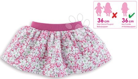 Oblečení pro panenky - Oblečení Skirt Floral Ma Corolle - 2