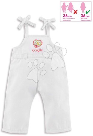 Doll clothing - Clothing Overalls White Ma Corolle - 2