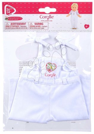 Doll clothing - Clothing Overalls White Ma Corolle - 4