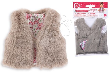 Oblačila za punčke - Oblačilo Fake Fur Vest Ma Corolle - 3