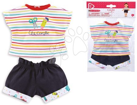 Oblečení pro panenky - Oblečení T-shirt&Shorts Little Artist Ma Corolle - 3