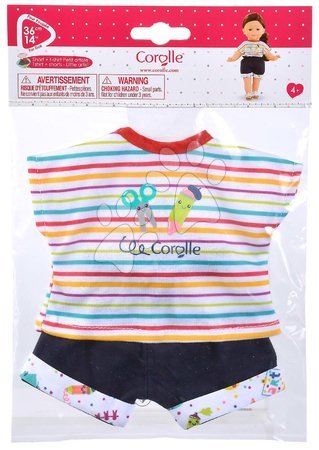 Oblečení pro panenky - Oblečení T-shirt&Shorts Little Artist Ma Corolle - 4