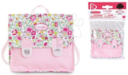 Oblačila za punčke - Šolska aktovka School Bag Floral Ma Corolle - 4