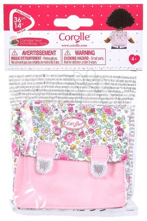 Oblačila za punčke - Šolska aktovka School Bag Floral Ma Corolle - 5