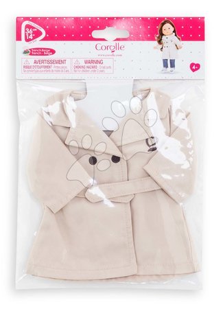 Kleidung für Puppen - Die Kleidung Trench Coat Beige Ma Corolle - 3