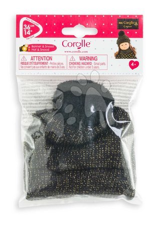 Doll clothing - Čiapka a šál Hat & Snood Couture Ma Corolle - 4