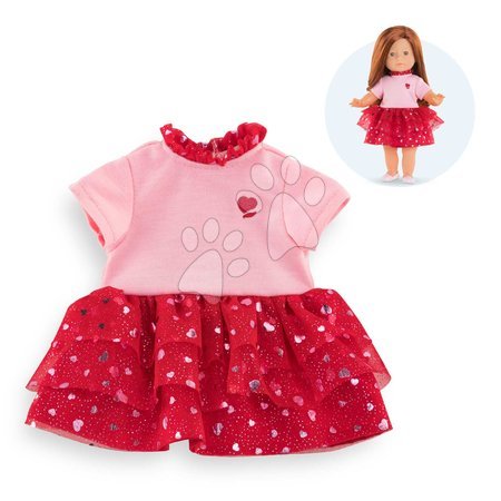 Kleidung für Puppen - Kleidung Dress Heart Petals Ma Corolle - 2