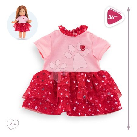 Kleidung für Puppen - Kleidung Dress Heart Petals Ma Corolle - 3