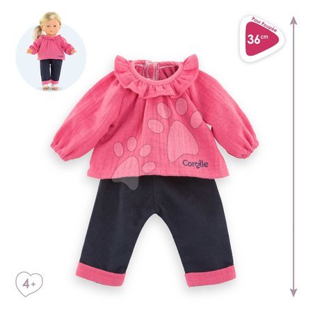 Doll clothing - Oblečenie Pink Blouse & Pants Ma Corolle - 2