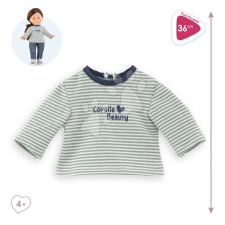 Doll clothing - Oblečenie Long Sleeves Striped T-Shirt Ma Corolle - 5