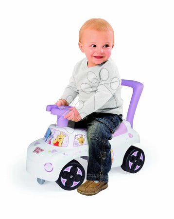 Produse vechi - Babytaxiu Winnie The Pooh pentru fetițe Smoby - 1