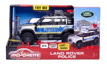 Játékautók  - Rendőrautó Land Rover Police Majorette - 11