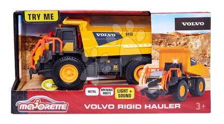 Stavební stroje - Autíčko stavební vyklápěč Volvo Rigid Hauler Majorette - 8