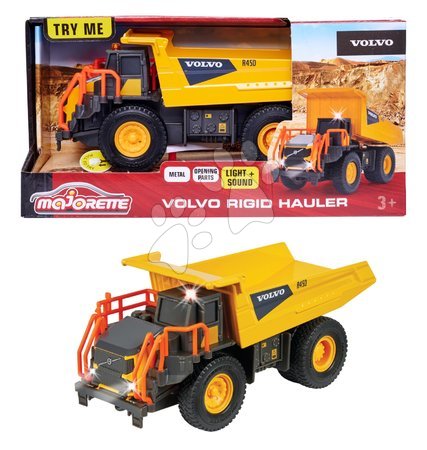 Macchine  di costruzione - Macchina da lavoro dumper Volvo Rigid Hauler Majorette - 8