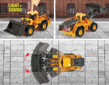 Macchine  di costruzione - Ruspa Volvo Wheel Loader Majorette - 4