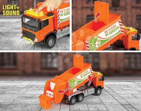 Tovornjaki - Avtomobilček smetarsko vozilo Truck Majorette - 3