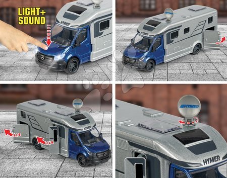 Toy cars - Autíčko karavan Hymer B-Class Majorette - 2