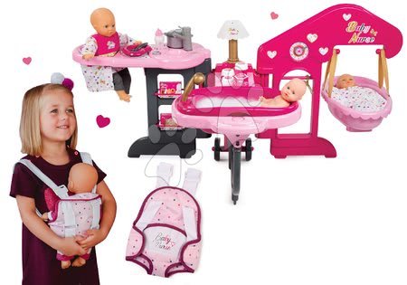 Pečovatelské centrum pro panenky - Set pečovatelské centrum pro panenku Baby Nurse Smoby - 16