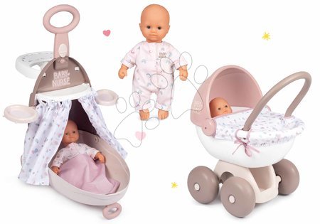 Baby Nurse - Set kolica za previjanje za lutku Baby Nurse Zlatna edicija Smoby