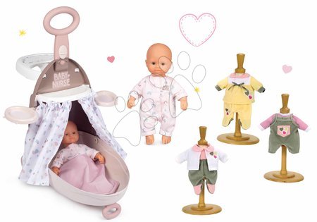 Sety od výrobce Smoby | Strana 41 - Set přebalovací vozík se šaty Natur Baby Nurse Smoby