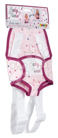 Doplnky pre bábiky - Nosič klokanka Violette Baby Nurse Smoby - 5