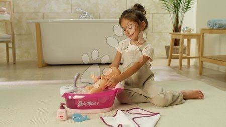 Accessori per bambole - Vasca da bagno con acqua corrente elettronica Violette Baby Nurse Smoby - 10