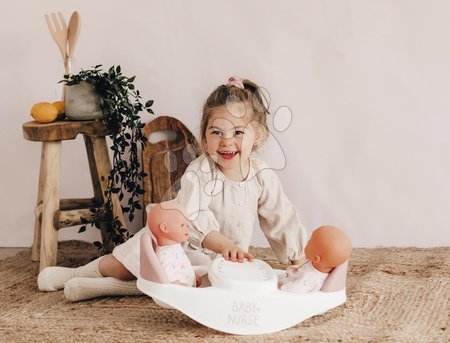 Passeggini per bambole set - Set passeggino gemellare e culle Powder Pink Maxi Cosi&Quinny Smoby - 32