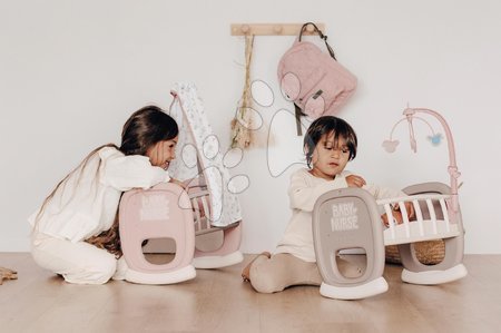 Passeggini per bambole set - Set passeggino gemellare e culle Powder Pink Maxi Cosi&Quinny Smoby - 39