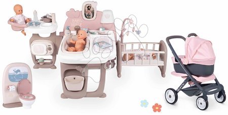  | Page 14 - Dollhouse set with stroller Natur D'Amour Baby Nurse Smoby