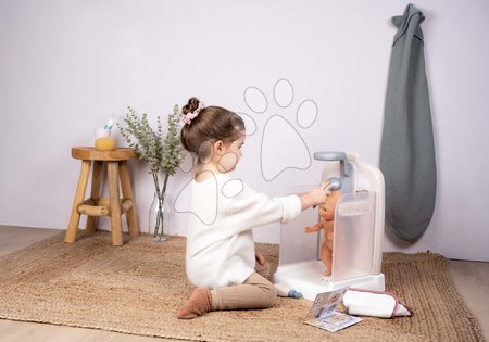 Detské práčky - Set práčovňa s práčkou s predným plnením a kúpeľňa pre bábiky Rowenta Wash&Clean Laundry Smoby - 23