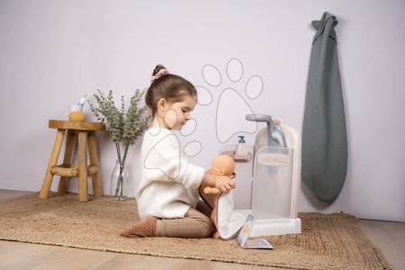 Detské práčky - Set práčovňa s práčkou s predným plnením a kúpeľňa pre bábiky Rowenta Wash&Clean Laundry Smoby - 26