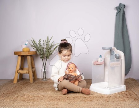 Detské práčky - Set práčovňa s práčkou s predným plnením a kúpeľňa pre bábiky Rowenta Wash&Clean Laundry Smoby - 27