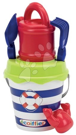 Sand buckets - Bucket set with watering can Sailor Écoiffier - 3